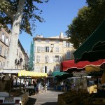 Miercurea fără cuvinte: Târg în Aix en Provence 